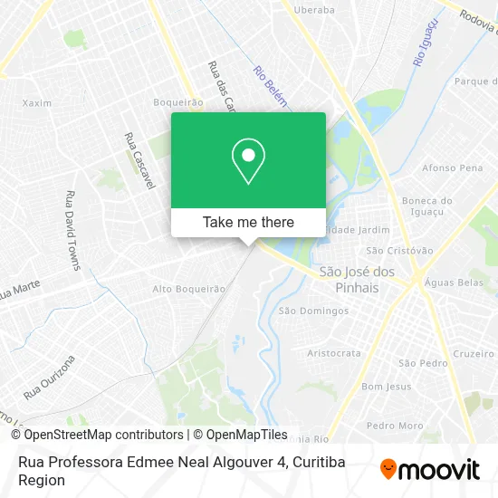 Rua Professora Edmee Neal Algouver 4 map