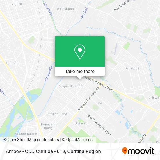 Ambev - CDD Curitiba - 619 map