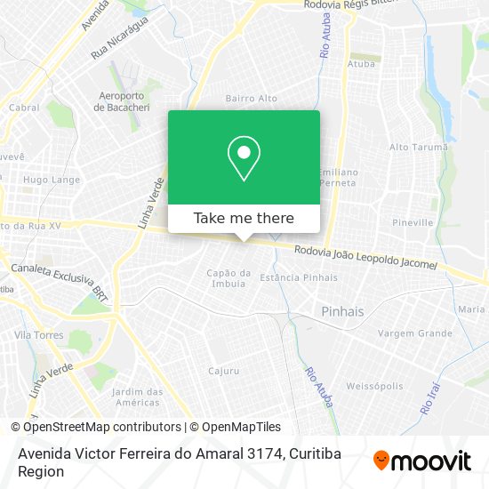 Avenida Victor Ferreira do Amaral 3174 map