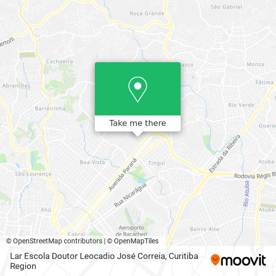 Lar Escola Doutor Leocadio José Correia map