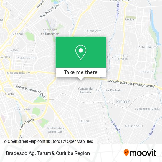 Bradesco Ag. Tarumã map