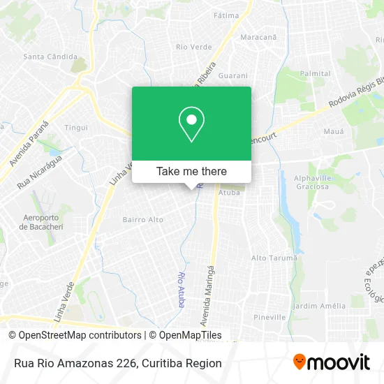 Rua Rio Amazonas 226 map