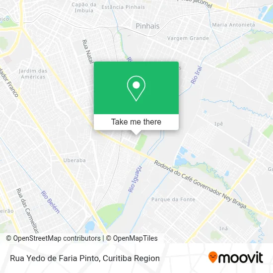 Rua Yedo de Faria Pinto map