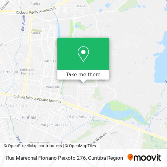 Rua Marechal Floriano Peixoto 276 map