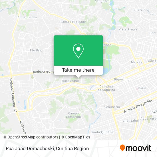 Rua João Domachoski map