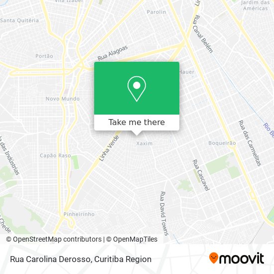 Rua Carolina Derosso map