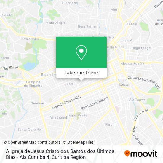 A Igreja de Jesus Cristo dos Santos dos Últimos Dias - Ala Curitiba 4 map