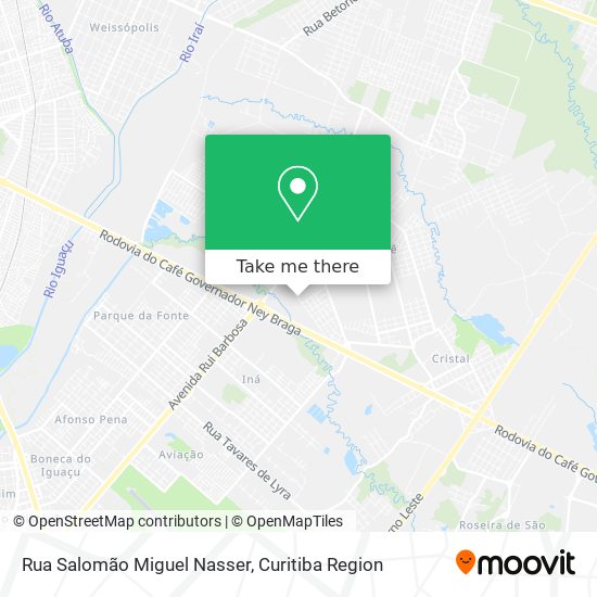 Rua Salomão Miguel Nasser map