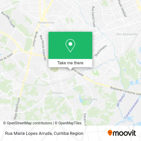 Rua Maria Lopes Arruda map