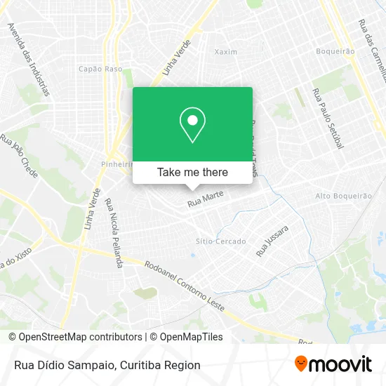 Rua Dídio Sampaio map