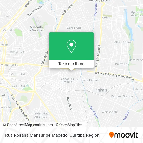 Rua Rosana Mansur de Macedo map