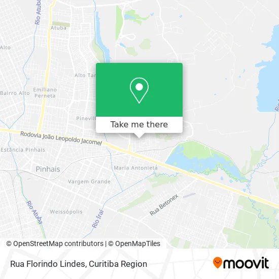 Rua Florindo Lindes map
