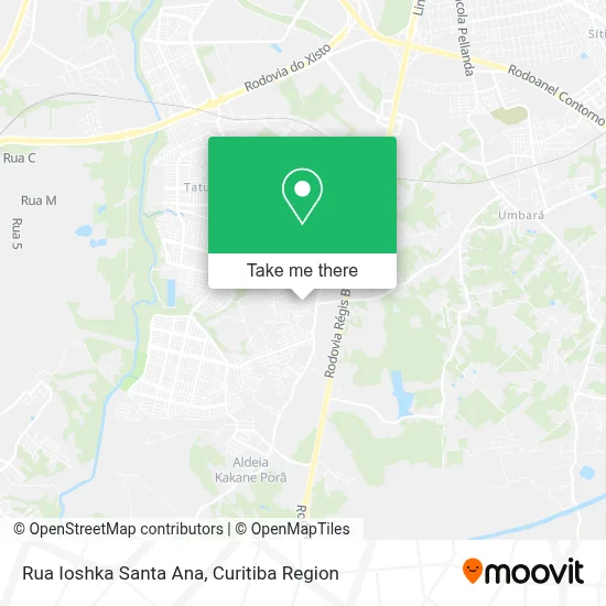 Rua Ioshka Santa Ana map