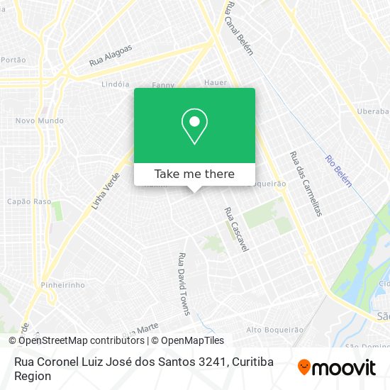 Rua Coronel Luiz José dos Santos 3241 map