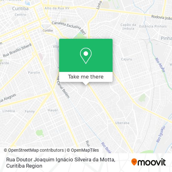 Rua Doutor Joaquim Ignácio Silveira da Motta map