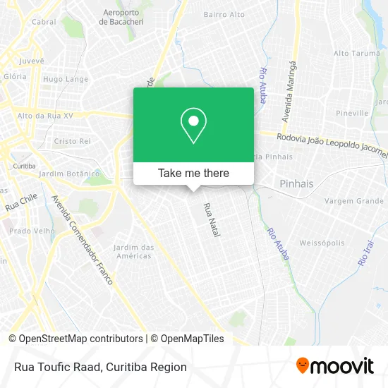 Rua Toufic Raad map