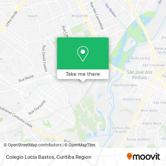 Mapa Colegio Lucia Bastos