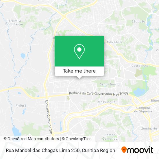Rua Manoel das Chagas Lima 250 map