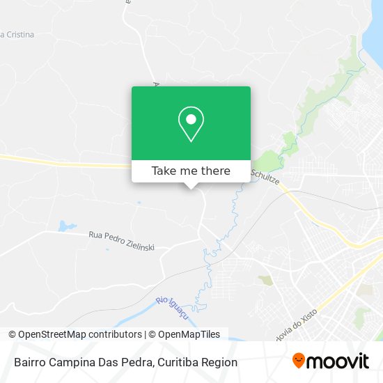 Bairro Campina Das Pedra map