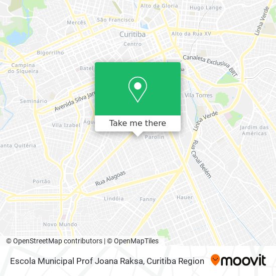 Escola Municipal Prof Joana Raksa map