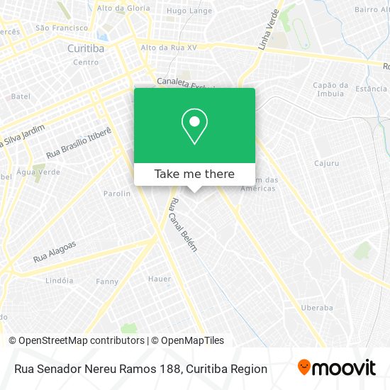 Rua Senador Nereu Ramos 188 map