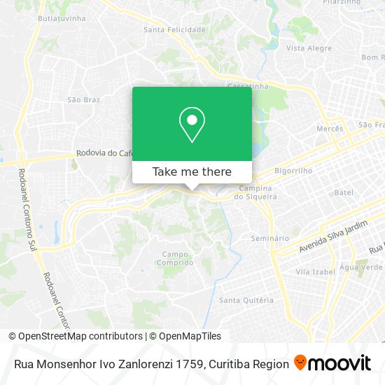 Rua Monsenhor Ivo Zanlorenzi 1759 map