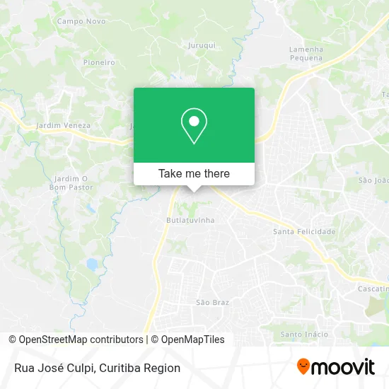 Rua José Culpi map