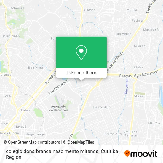 colegio dona branca nascimento miranda map