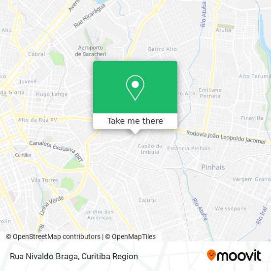 Rua Nivaldo Braga map