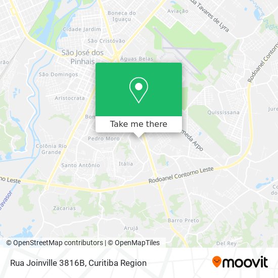 Rua Joinville 3816B map