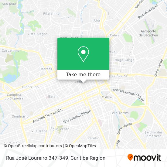 Rua José Loureiro 347-349 map