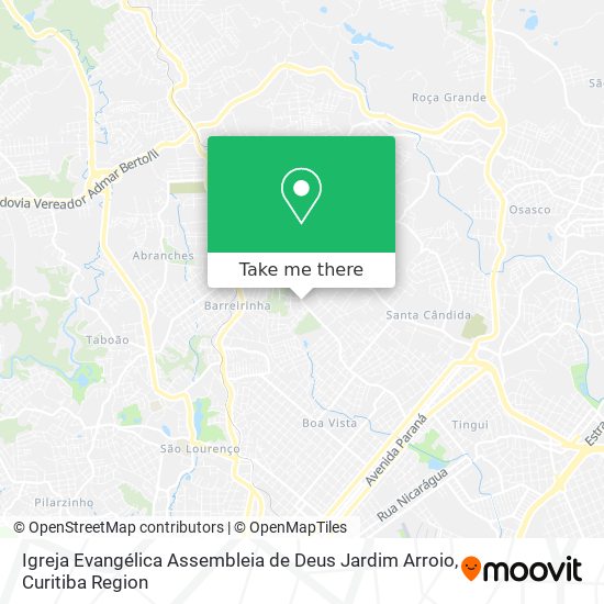 Igreja Evangélica Assembleia de Deus Jardim Arroio map