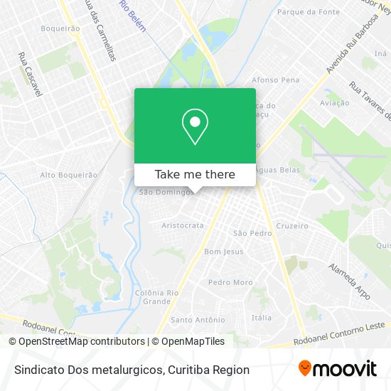 Sindicato Dos metalurgicos map