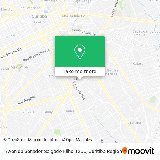 Avenida Senador Salgado Filho 1200 map