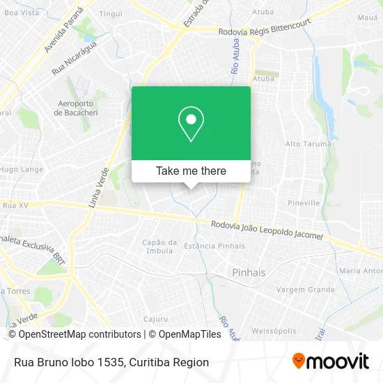 Rua Bruno lobo 1535 map