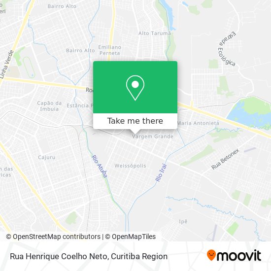 Rua Henrique Coelho Neto map