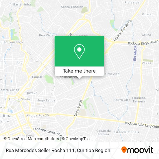 Rua Mercedes Seiler Rocha 111 map