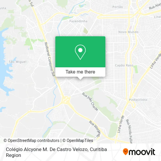 Colégio Alcyone M. De Castro Velozo map