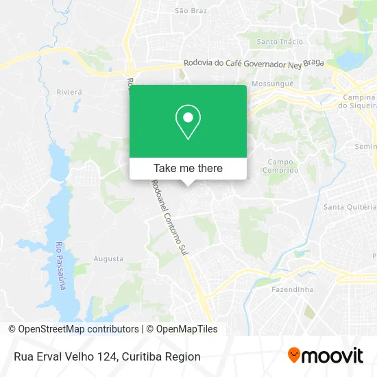 Rua Erval Velho 124 map