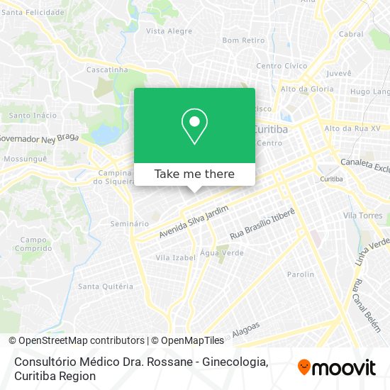 Consultório Médico Dra. Rossane - Ginecologia map