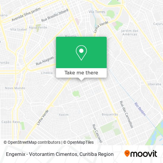 Engemix - Votorantim Cimentos map