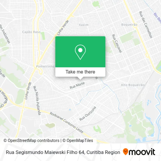 Rua Segismundo Maiewski Filho 64 map