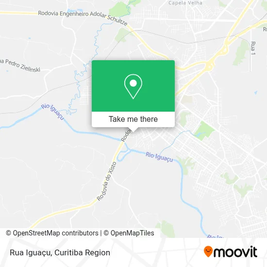 Rua Iguaçu map