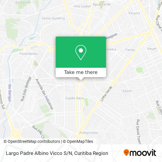 Largo Padre Albino Vicco S/N map