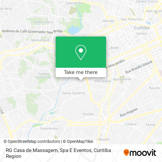 RG Casa de Massagem, Spa E Eventos map