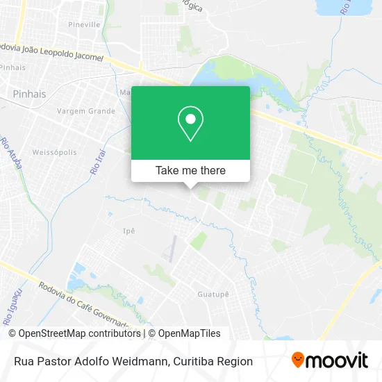 Rua Pastor Adolfo Weidmann map