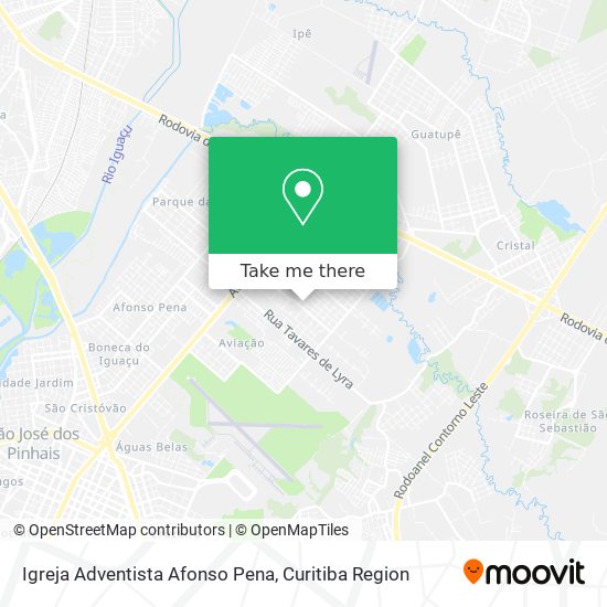 Igreja Adventista Afonso Pena map