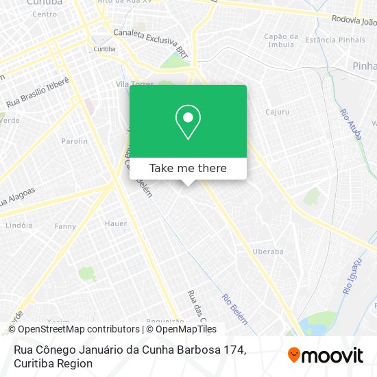 Rua Cônego Januário da Cunha Barbosa 174 map