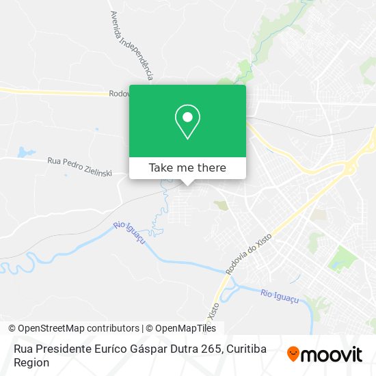 Rua Presidente Euríco Gáspar Dutra 265 map