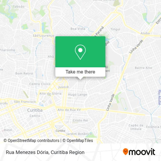 Rua Menezes Dória map